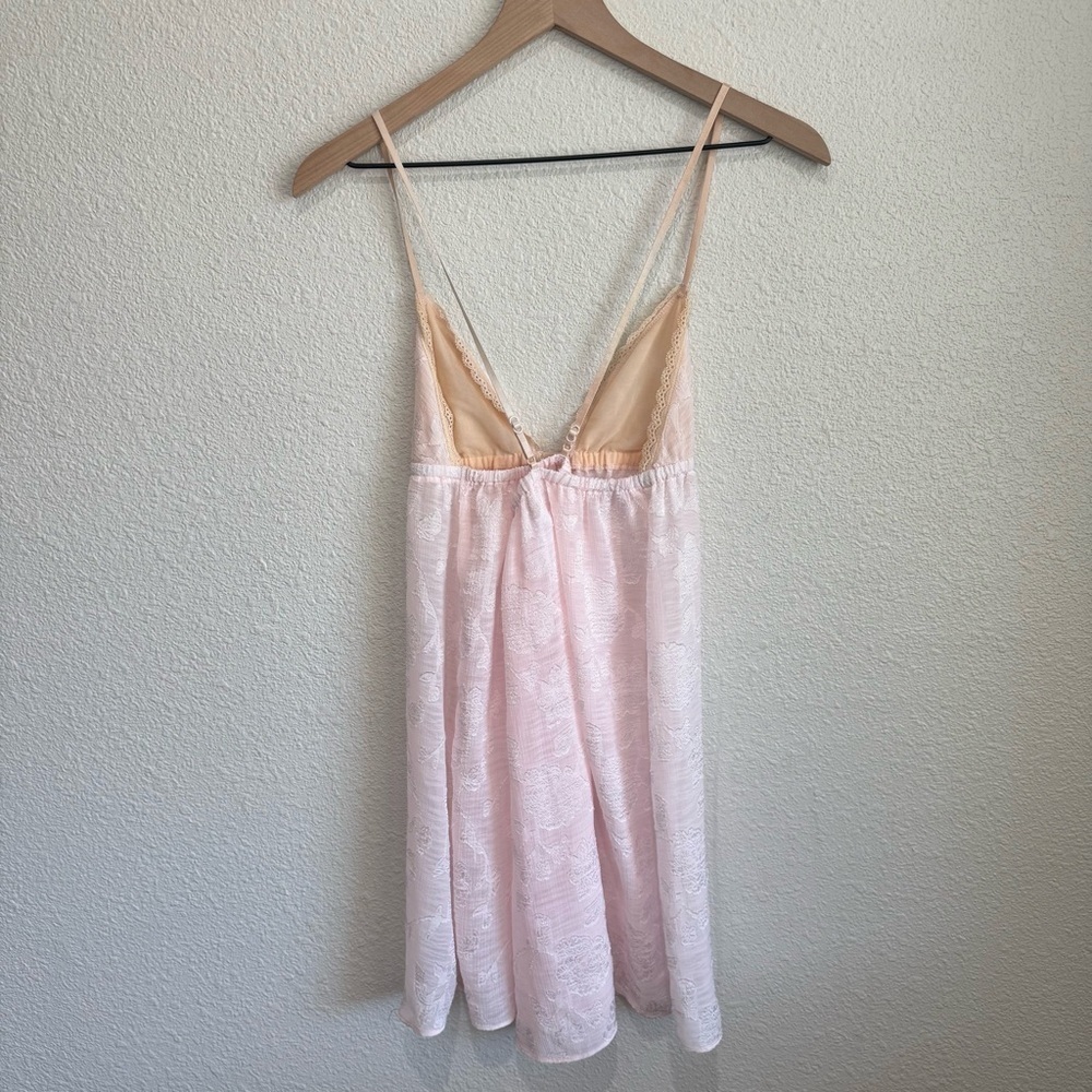 Lilac & London Womens Medium Pink Danity Chemise Slip Dress Fairycore Ballet - Picture 3 of 8